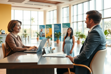A person reviewing financial options for a personal loan at Suncorp Bank.