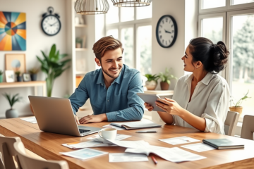 A person applying for a Nimble Loan online for personal financial assistance.