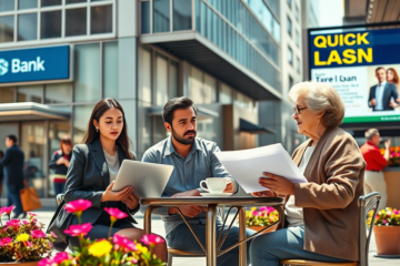 A person considering options for quick loans to address urgent financial problems.