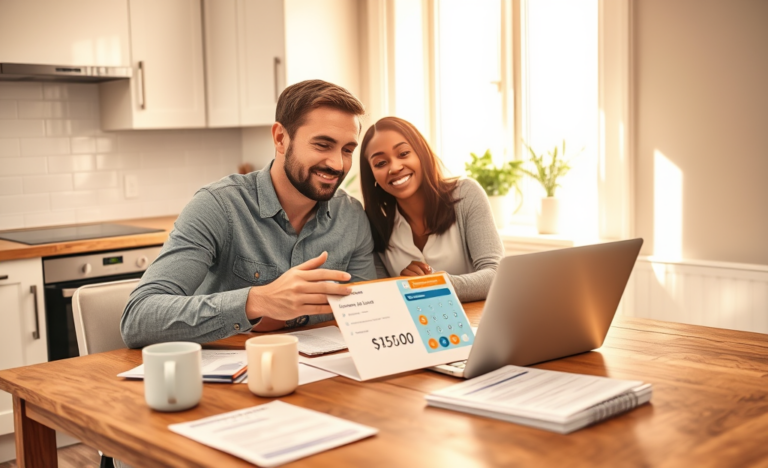 A graphic showing flexible personal loan options available up to $35,000.