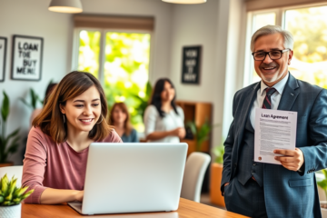 Image illustrating personal loans available with immediate credit.