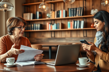 A person evaluating their finances to find ways to pay smaller installments.